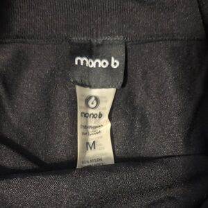 Mono B Charcoal Top